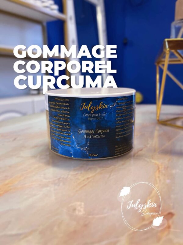 Gommage corporel au curcuma – Image 2