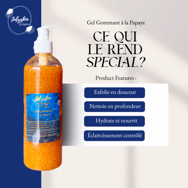 Gel gommant à la papaye – Image 3