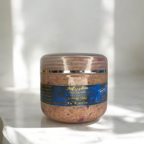 Gommage visage au kaolin rouge