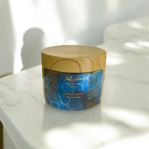 Gommage corporel au curcuma