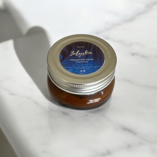 Masque anti taches au curcuma